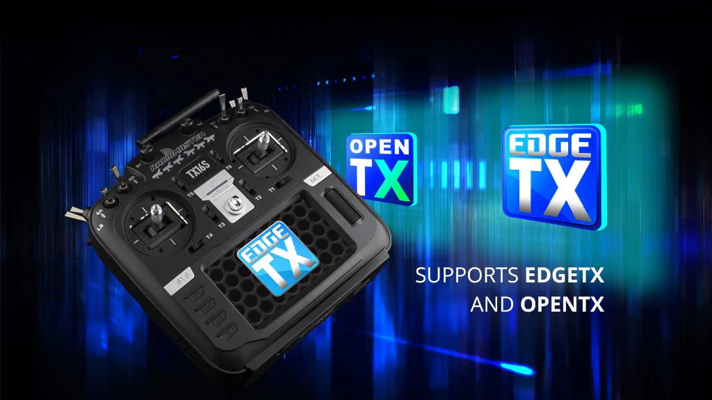 RadioMaster TX16S MKII 2.4GHz 16CH ELRS Radio Transmitter (AG01 Hall Gimbal)