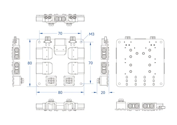 Holybro PDB 300A Power Distribution Board (XT90/XT30)