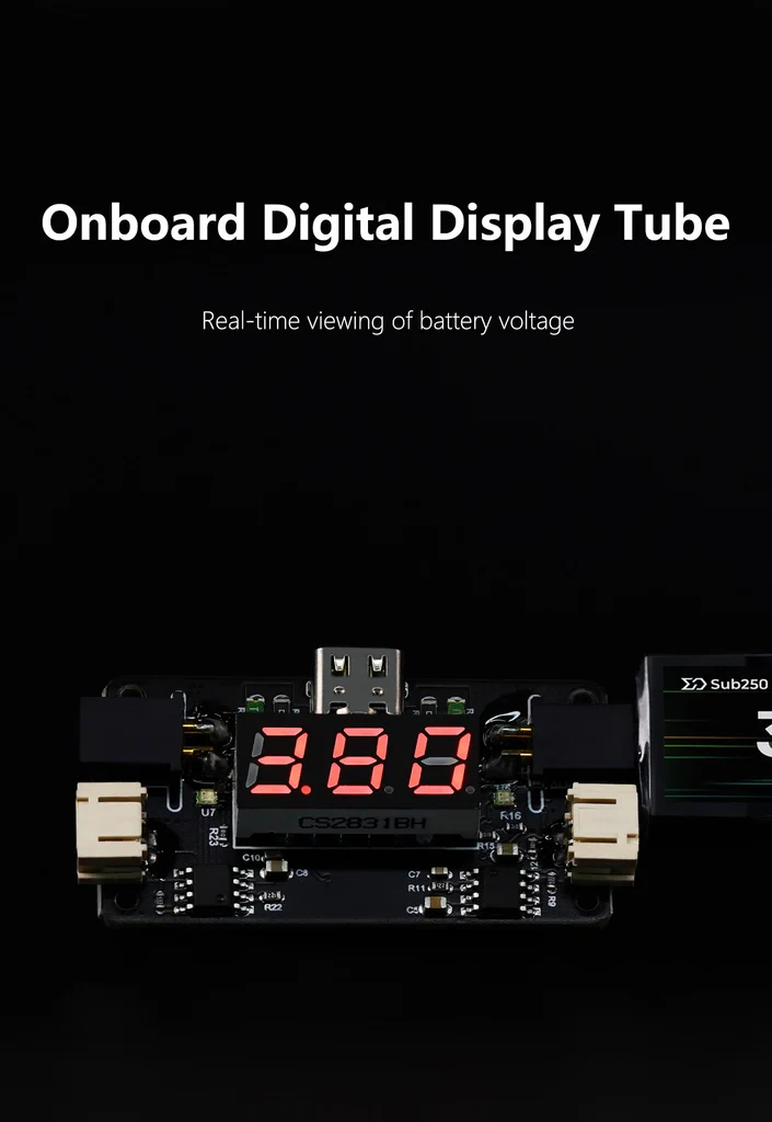 Sub250 CW1 Charger for A30 and PH2.0 Battery Connectors