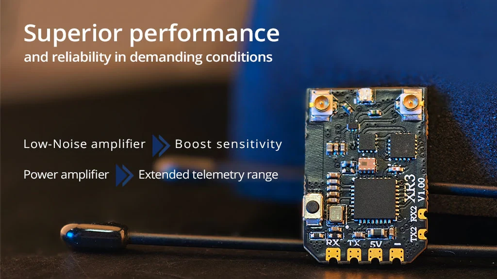 RadioMaster XR3 Nano Dual Band Diversity ELRS Receiver