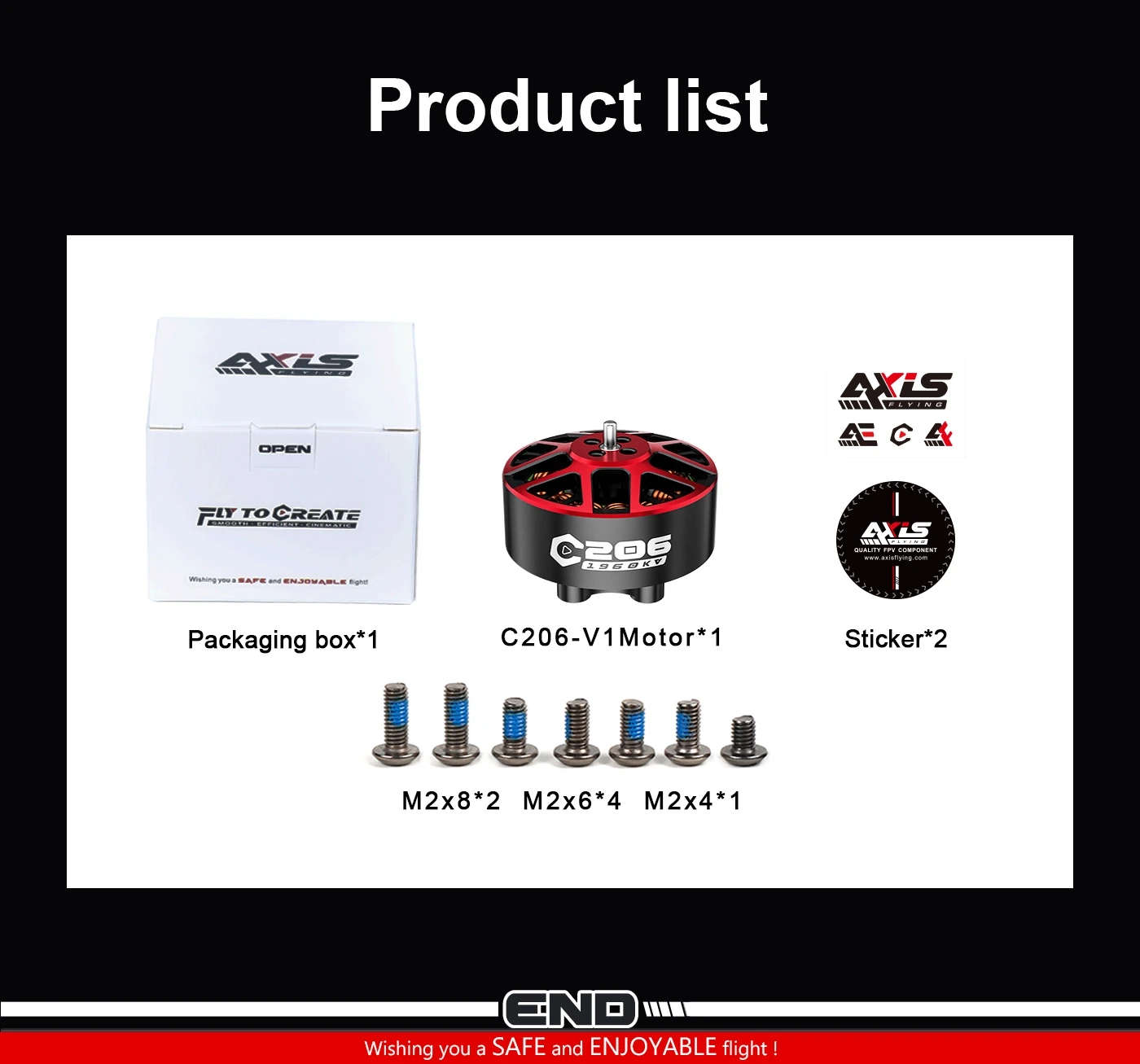 Axisflying C206 2006 6S Cinewhoop Motor
