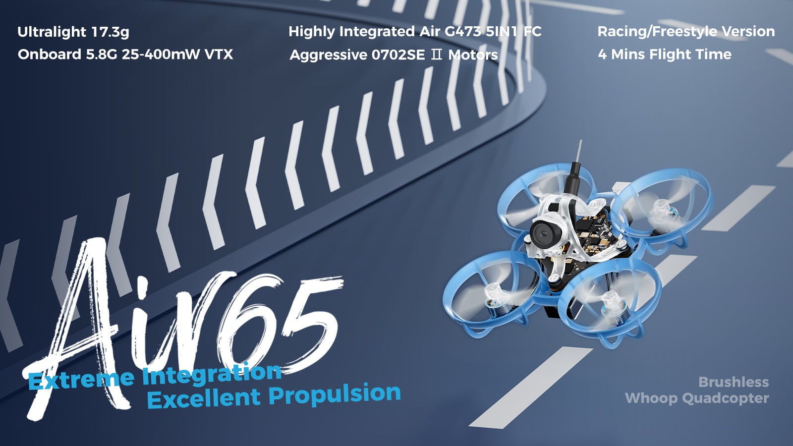 BetaFPV Air65 Brushless Analog Whoop BNF (ELRS)