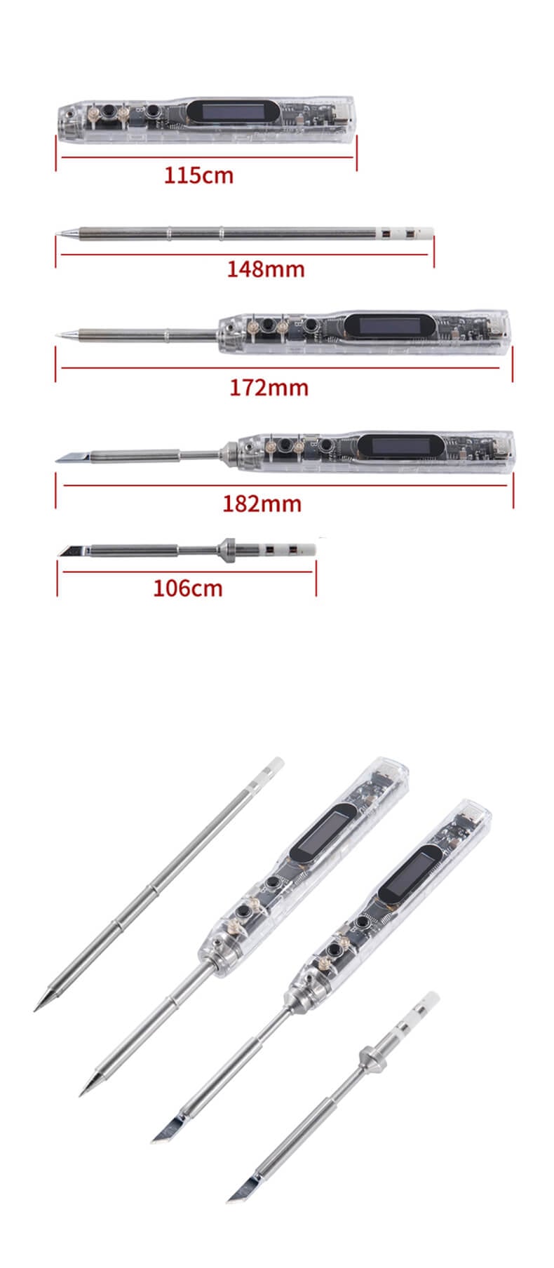 SEQURE SI012 Intelligent OLED Soldering Iron (T12)