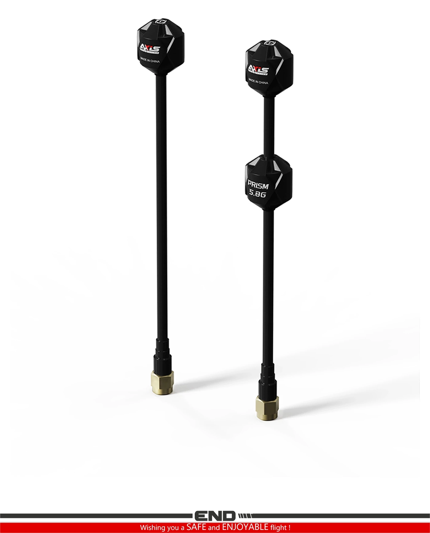 Axisflying Prism Single 5.8GHz RHCP FPV Antenna, SMA