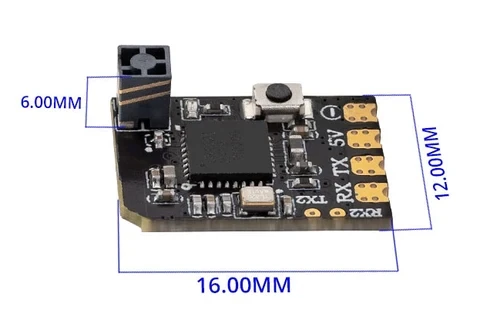 RadioMaster XR2 Nano 2.4GHz ELRS Receiver