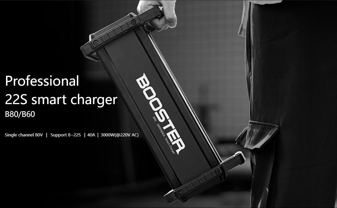 ISDT B80 Booster AC 3000W 40A Smart Balance Charger