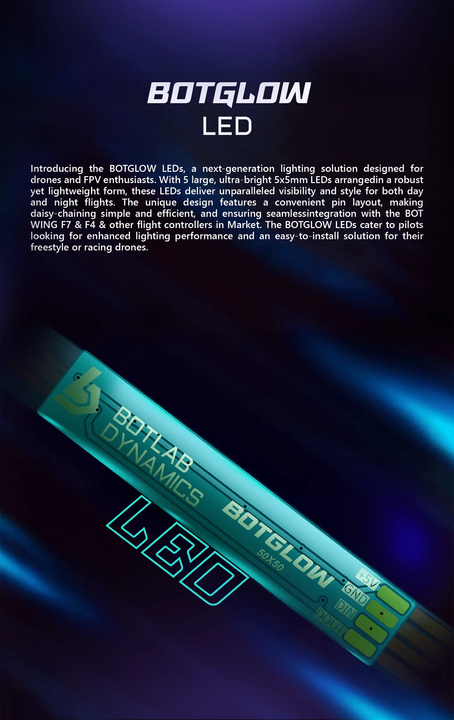 Botlab Dynamics BotGlow LED