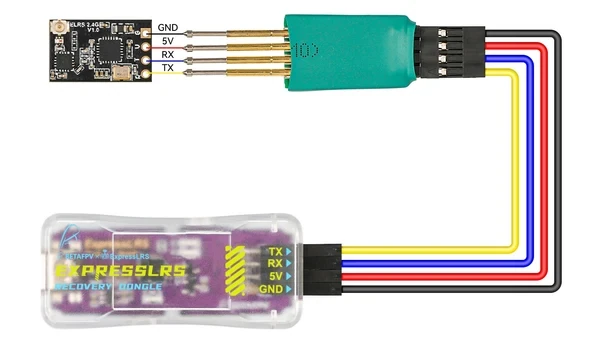 Generic ELRS USB Firmware Recovery Dongle