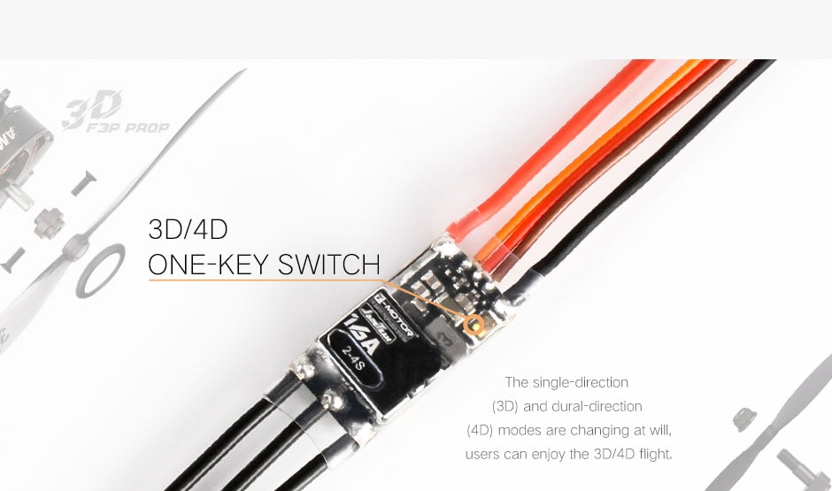 T-Motor BPP-4D Pro F3P Combo (AM40 Motor + AM16A ESC + T8542 Prop)