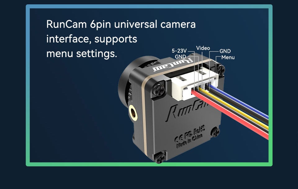 RunCam Robin 3 1200TVL Analog FPV Camera
