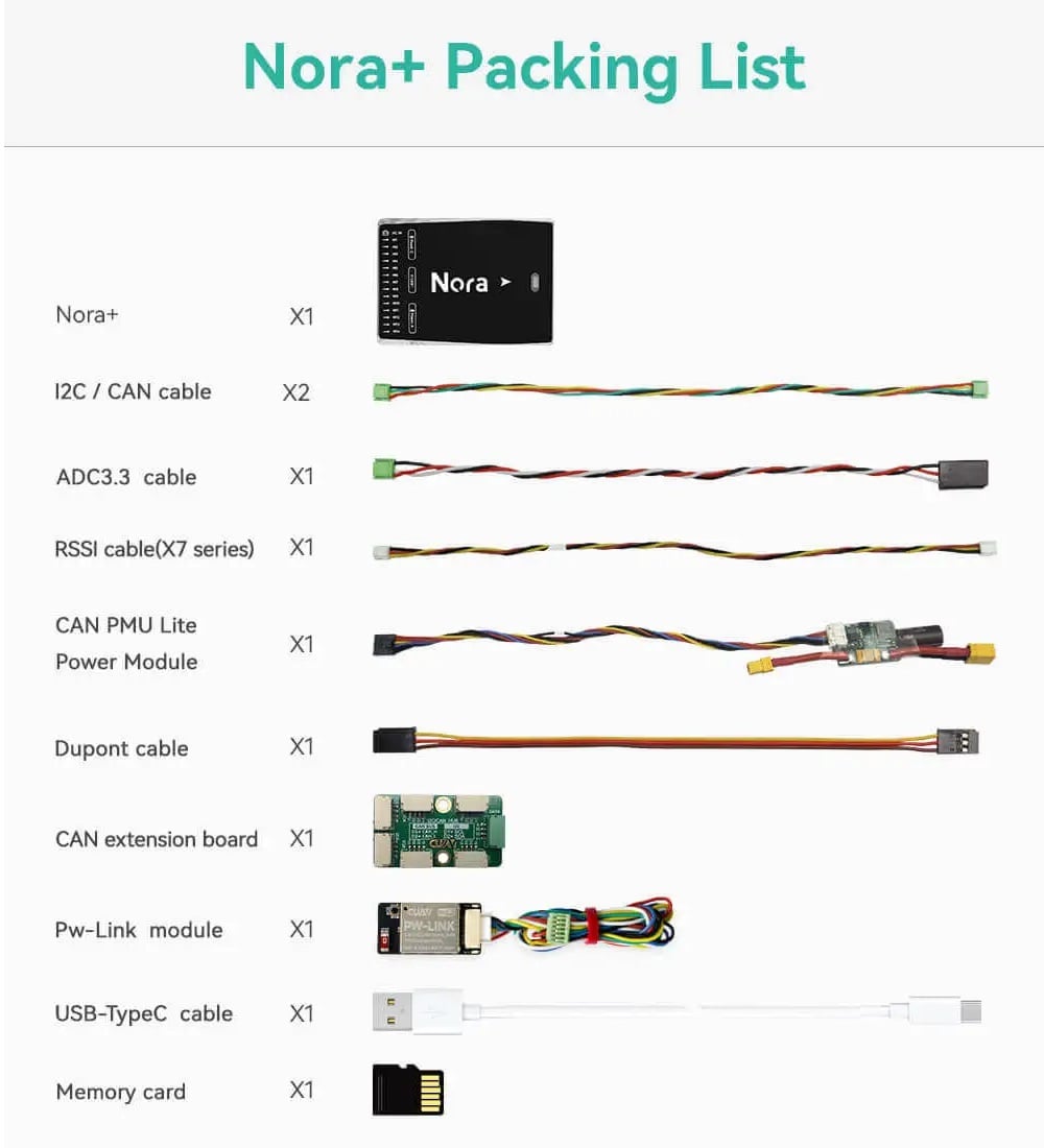CUAV Nora+ PX4 ArduPilot Flight Controller