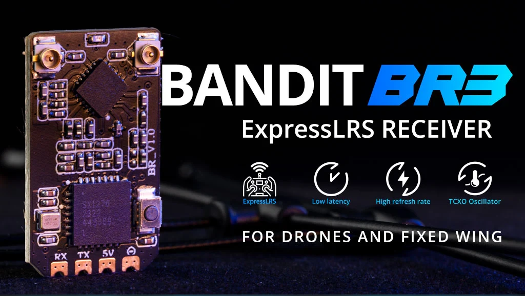 RadioMaster Bandit BR3 ELRS 915MHz Receiver