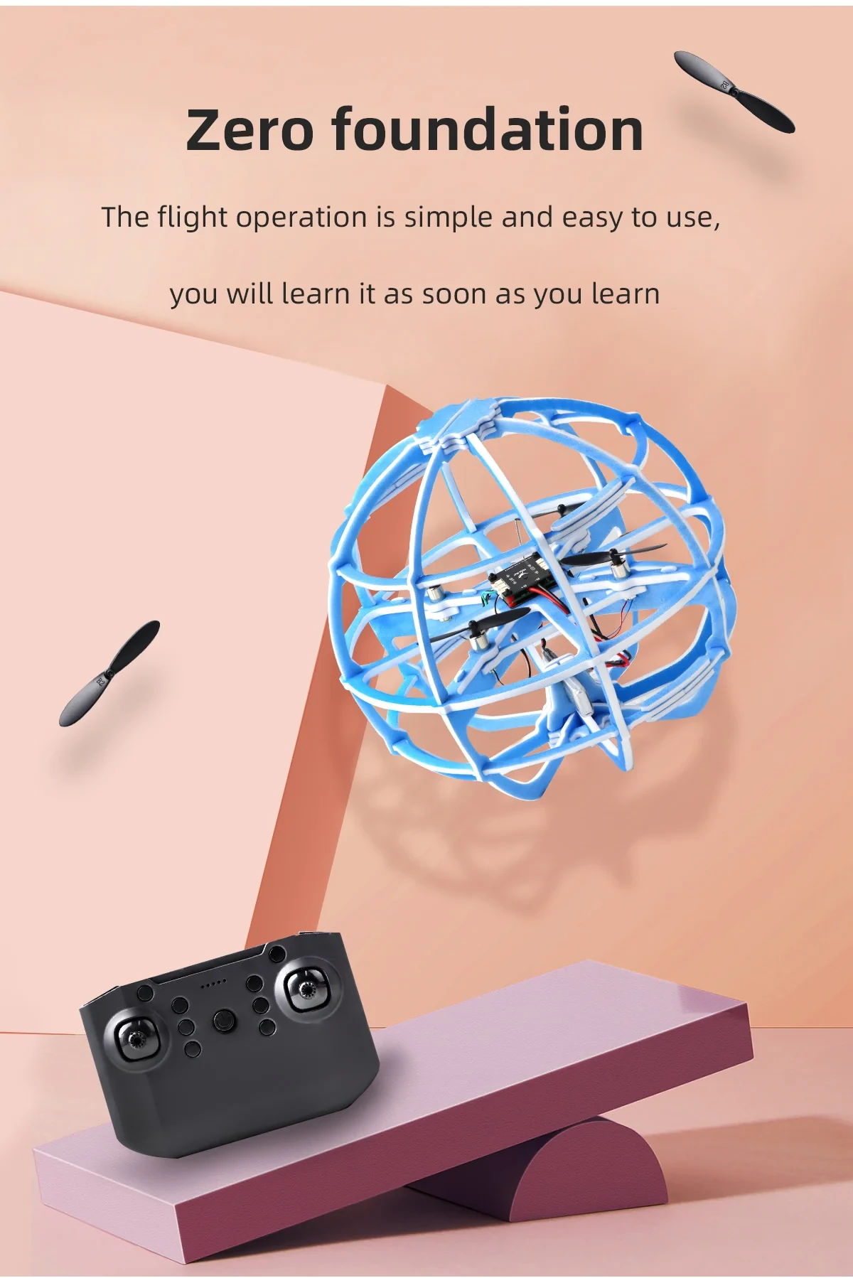 HGLRC A200 Soccer Ball DIY Drone Kit