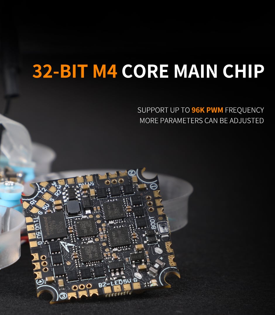 T-Motor F411 AIO 1S 13A Whoop Flight Controller