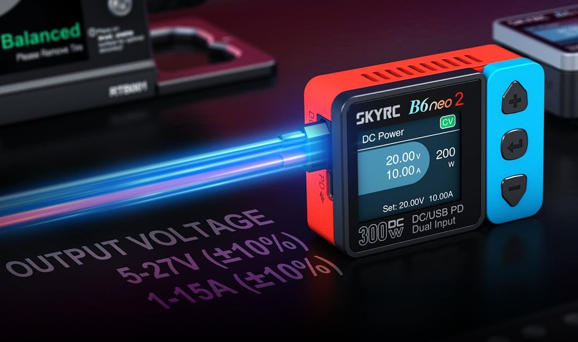 SkyRC B6neo 2 300W Smart Charger