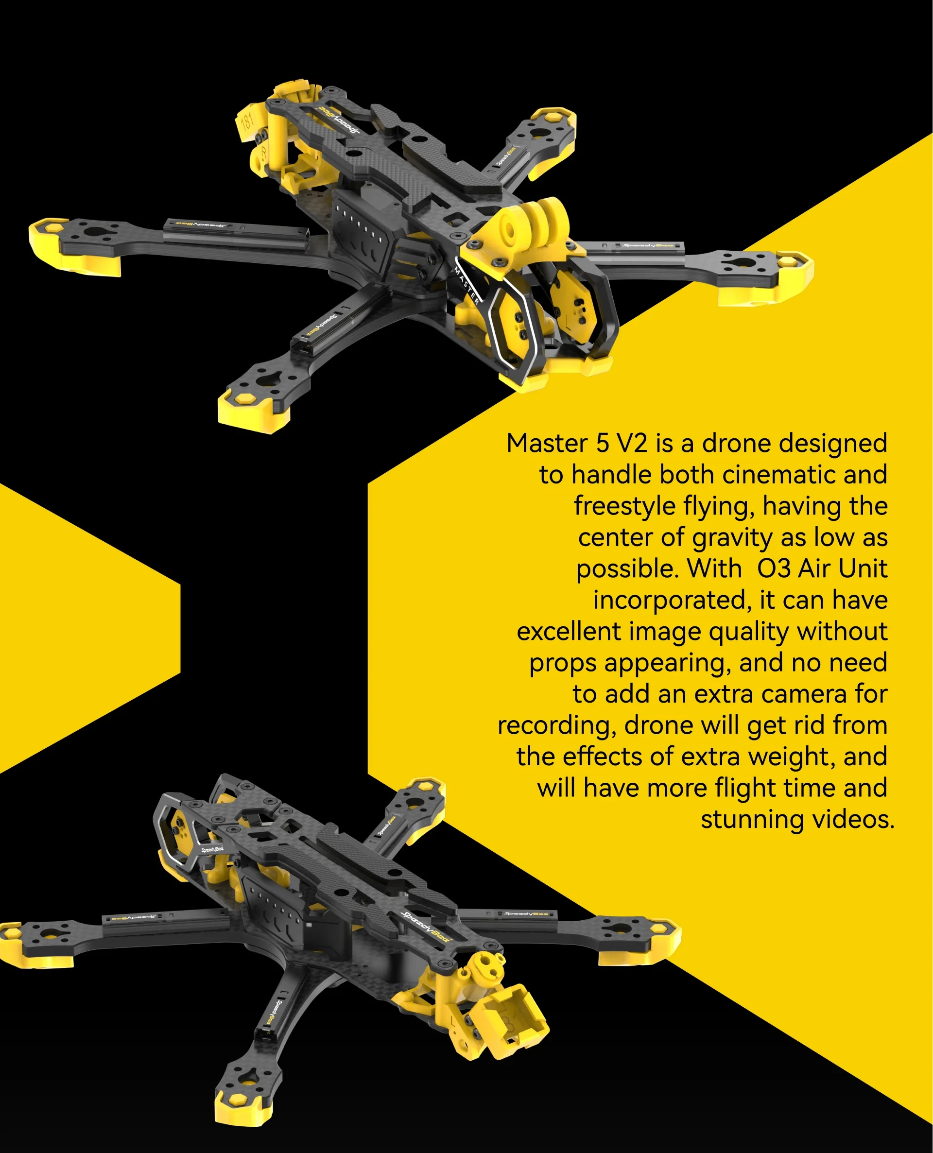 SpeedyBee Master 5 V2 Frame