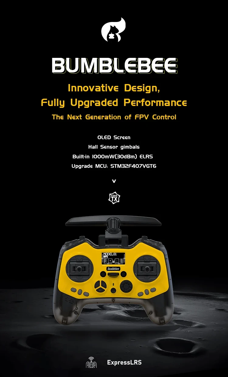 Jumper Bumblebee ELRS 1W 2.4GHz Radio Controller