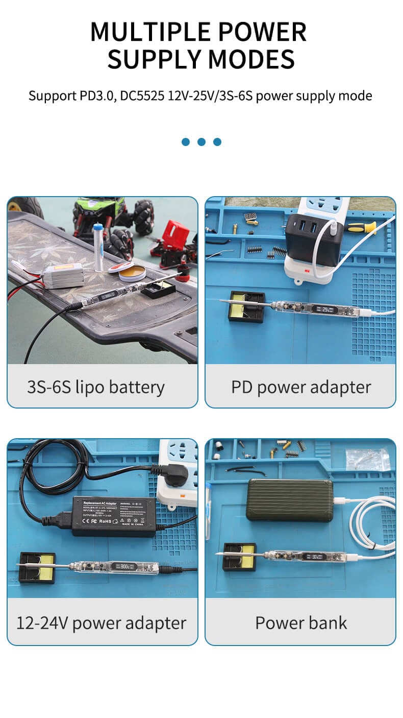 SEQURE SI012 Intelligent OLED Soldering Iron (T12)