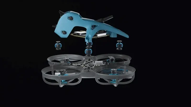 BetaFPV Meteor75 Pro II Brushless Whoop Frame