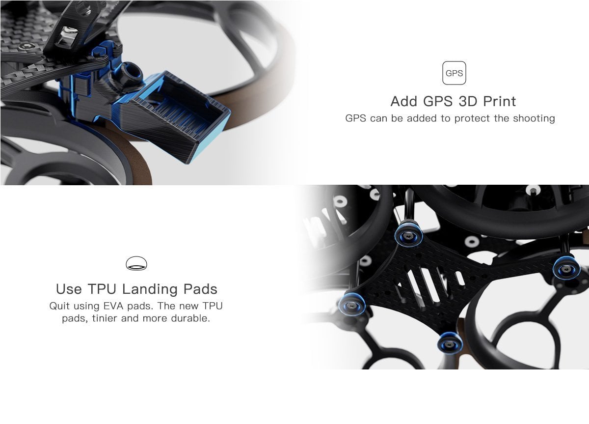 GEPRC CL25 V2 2.5-Inch Cinewhoop Frame for DJI O3