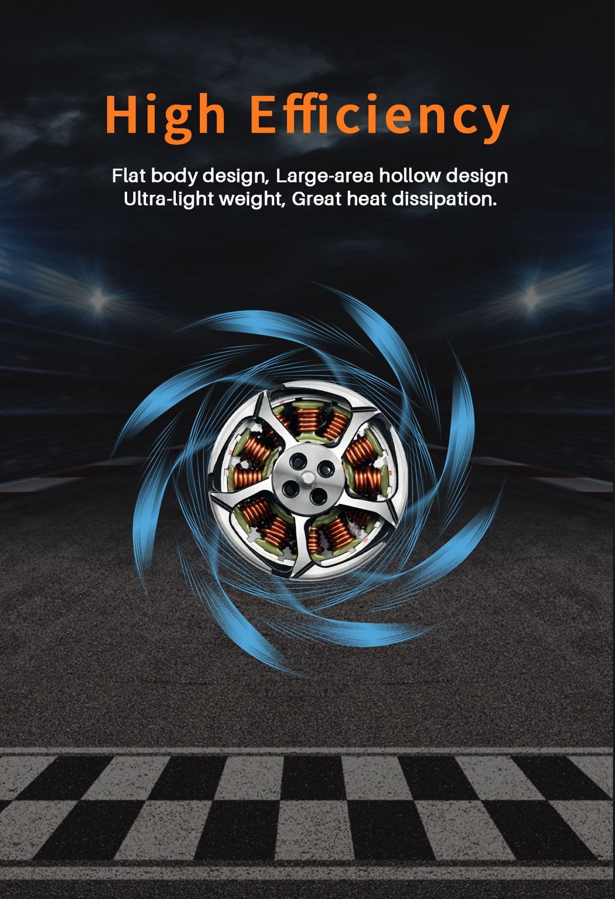 GEPRC SPEEDX2 2105.5 Motor (2650KV / 3450KV)