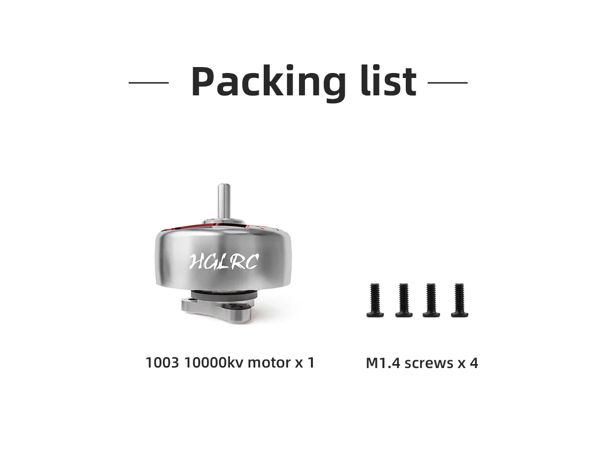 HGLRC Specter 1003 10000KV Brushless Motor