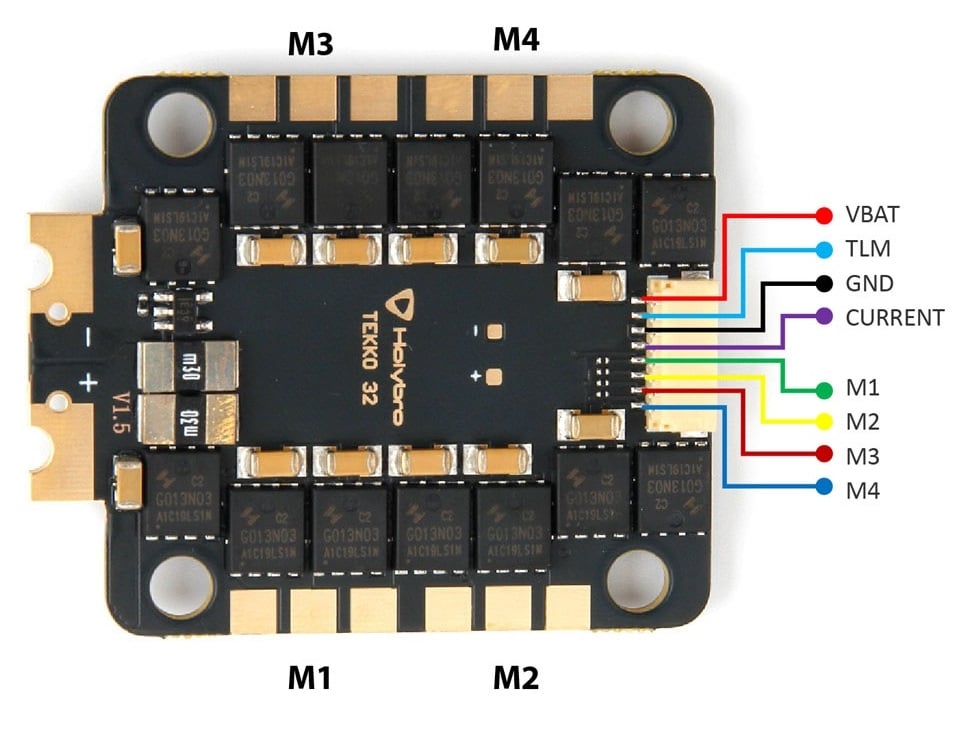 Holybro Tekko32 F4 4in1 50A ESC, 4-6S, 30.5x30.5