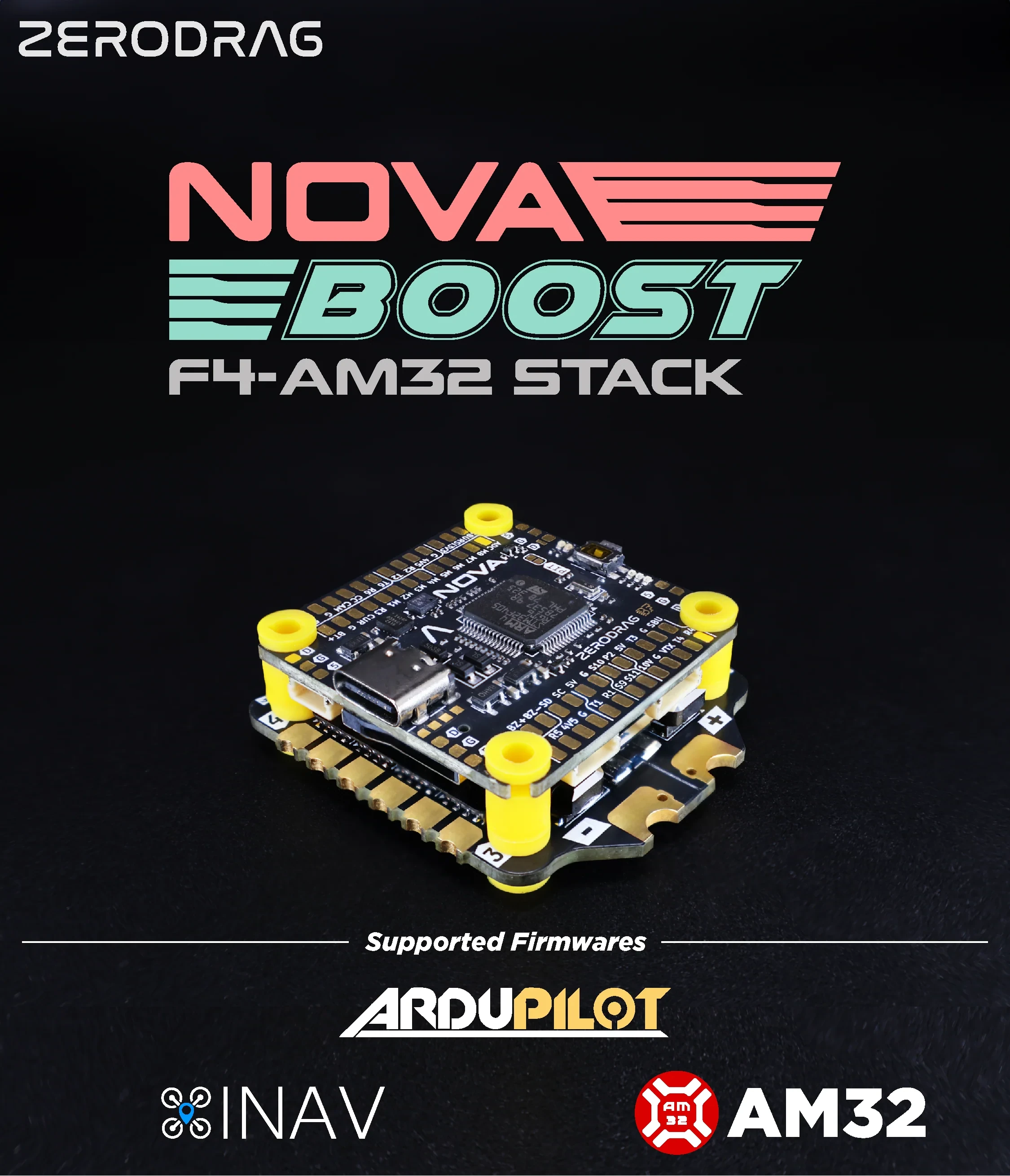 Zerodrag Nova-Boost F4 FPV Stack