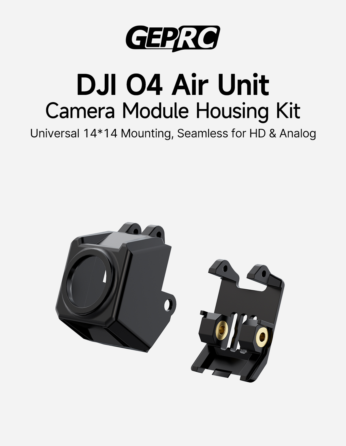 GEPRC DJI O4 Air Unit Camera Module Housing Kit (14mm Mount)