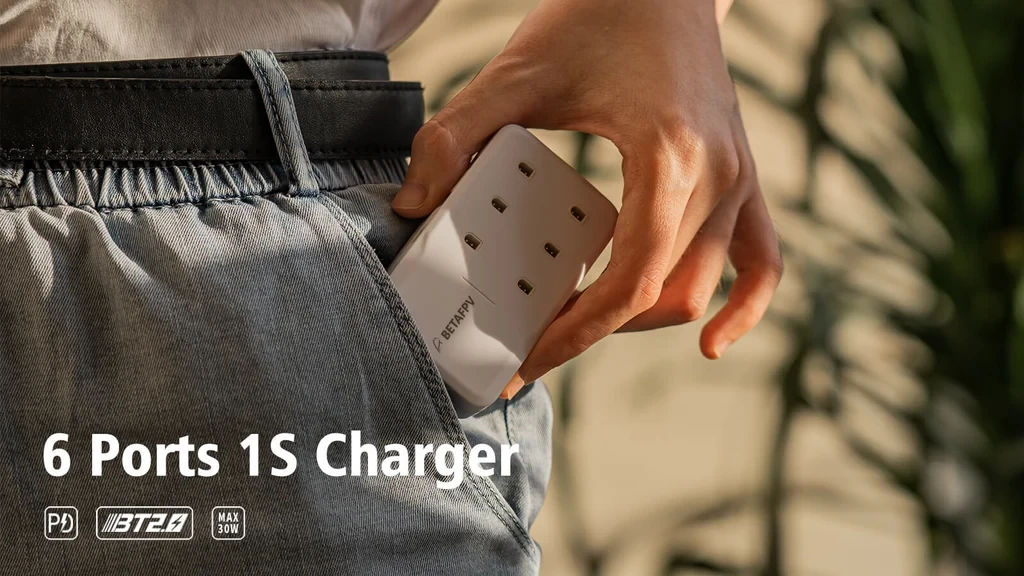 BetaFPV 6-Port 1S LiHV Charger