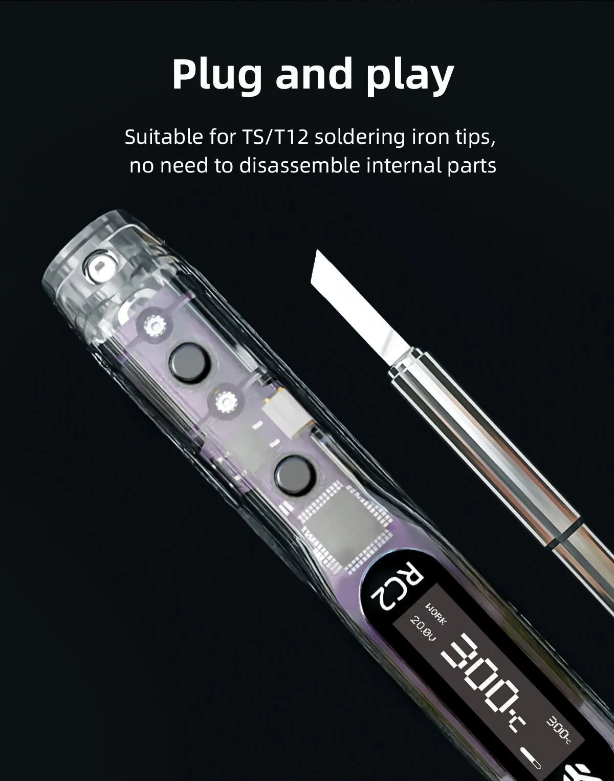 HGLRC RC2 Soldering Iron