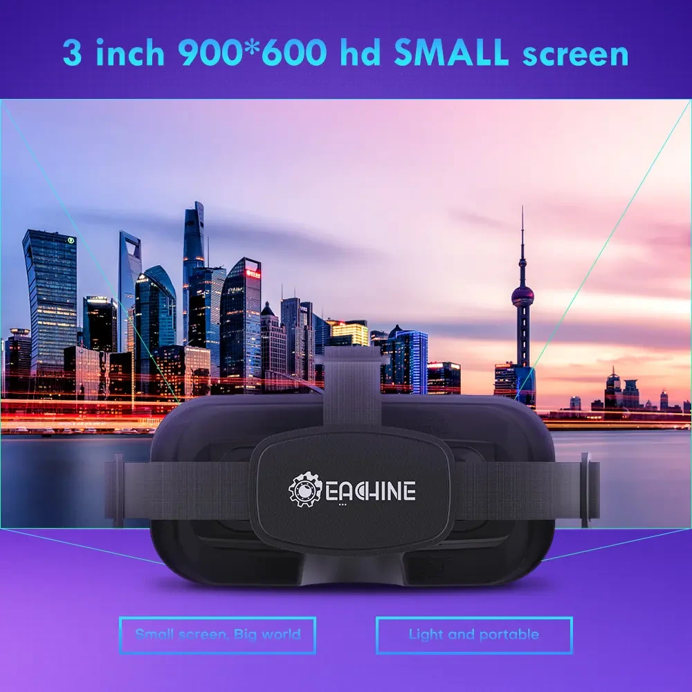 Eachine EV800DM Varifocal 5.8GHz 40CH Diversity FPV Goggles with DVR