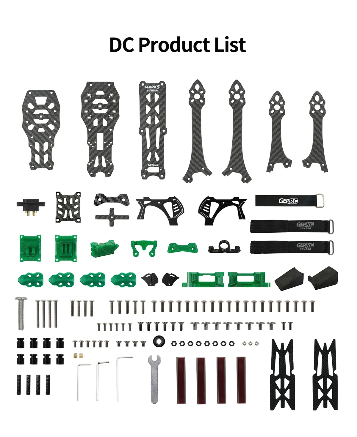 GEPRC GEP-MK5 O4 Pro DC Frame