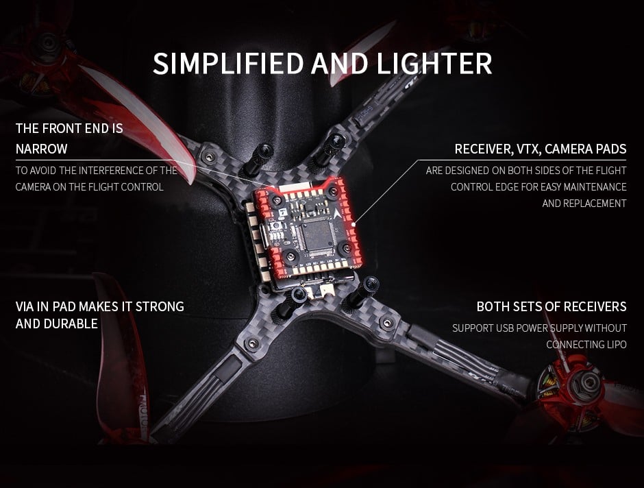 T-Motor Mini Racer 20×20 F7 Flight Controller
