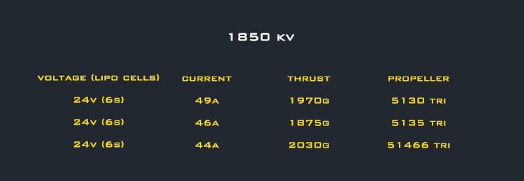 AMAX Competition 2306 1750KV Brushless Motor