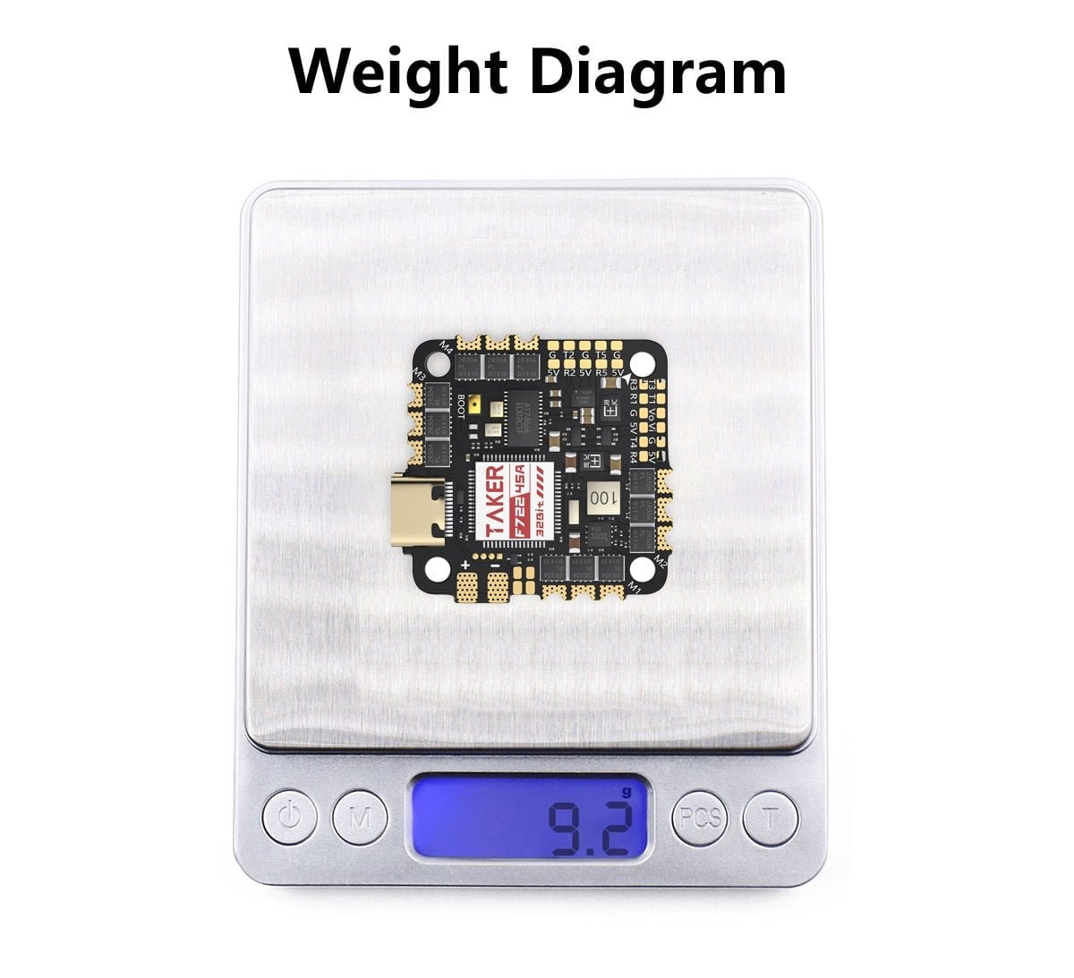 GEPRC Taker F722 45A 32Bit AIO Flight Controller 2-6S