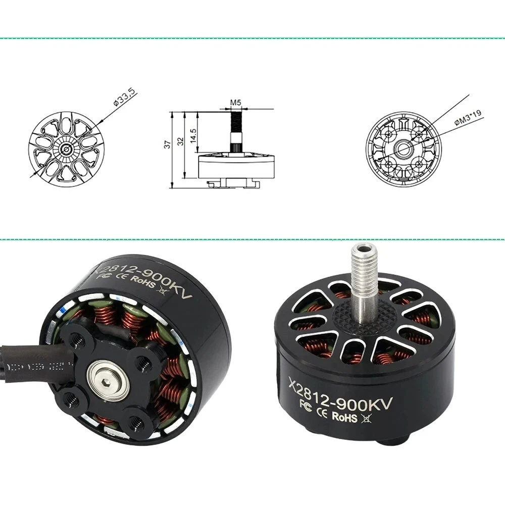 DYS X2812 900KV Brushless Motor