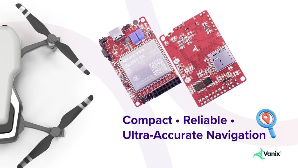Vanix Tracx-1b Quectel EC200U-CN 4G GPS Module