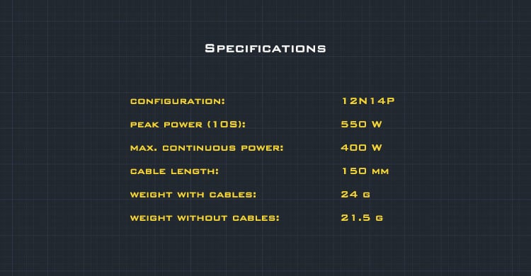 AMAX Competition 2204 1750KV Brushless Motor