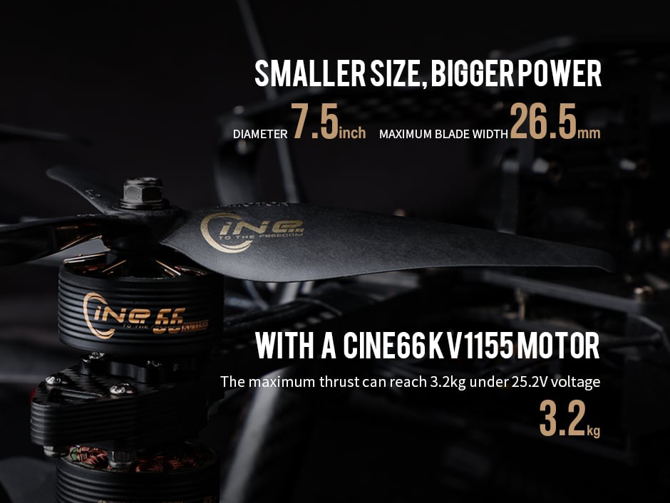 T-Motor C7.5x4.6 Cinematic FPV Propeller (2 pcs)