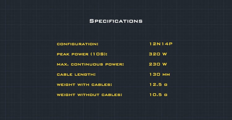 AMAX Competition 1504 Motor