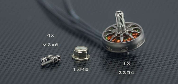 AMAX Competition 2204 1750KV Brushless Motor