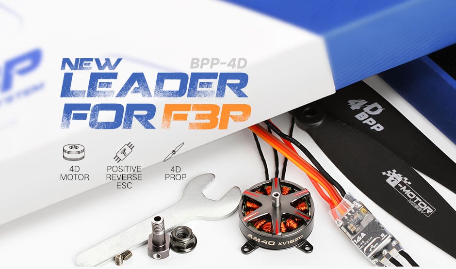 T-Motor BPP-4D Pro F3P Combo (AM40 Motor + AM16A ESC + T8542 Prop)