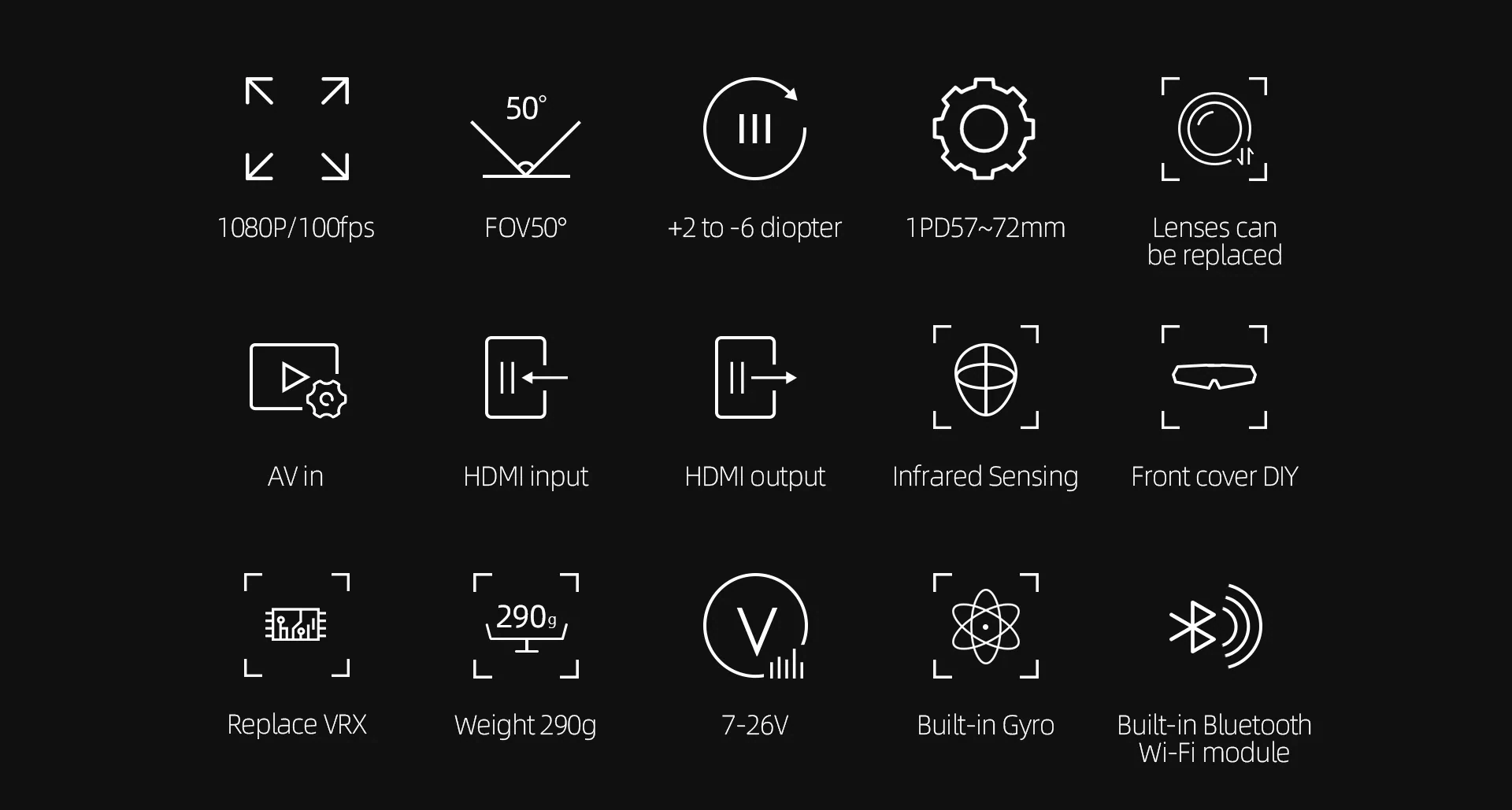 Caddx Walksnail Avatar HD Goggles X