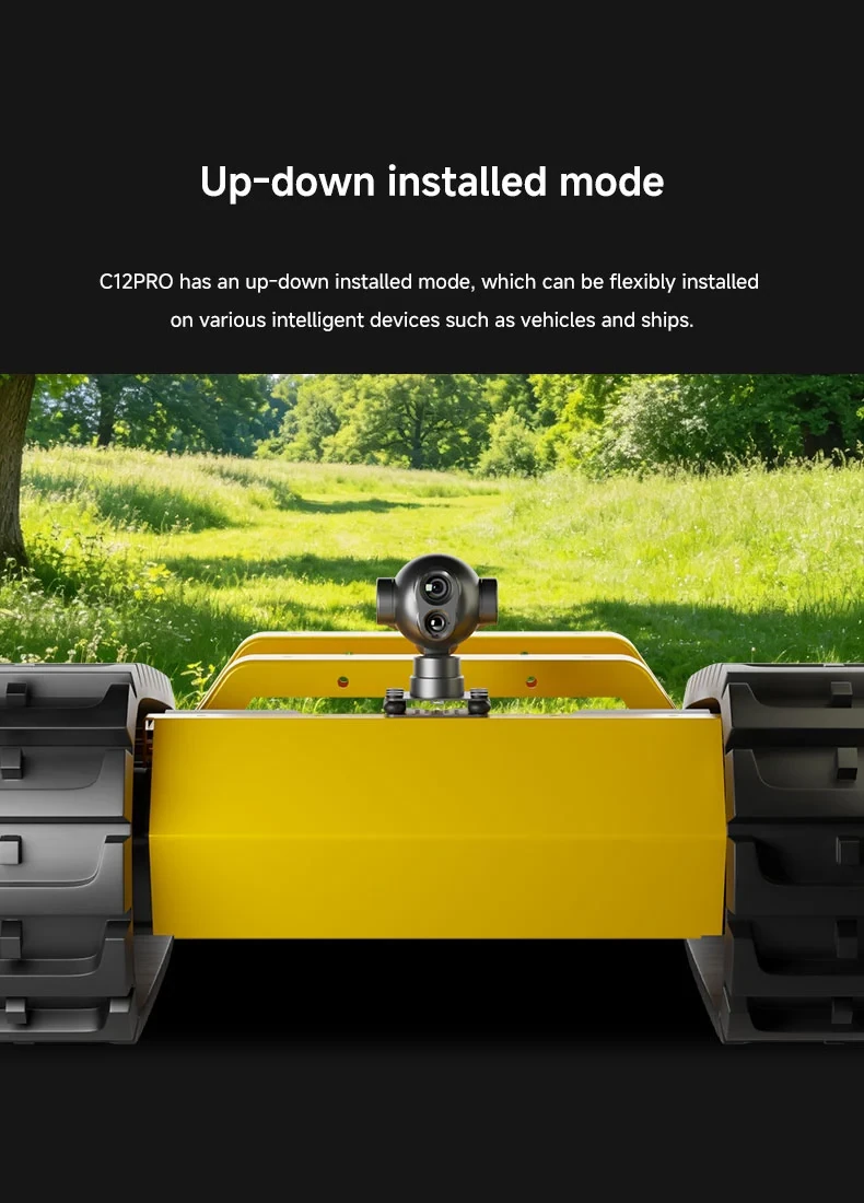 Skydroid C12 Pro Dual-Light 3-Axis Thermal Gimbal Camera
