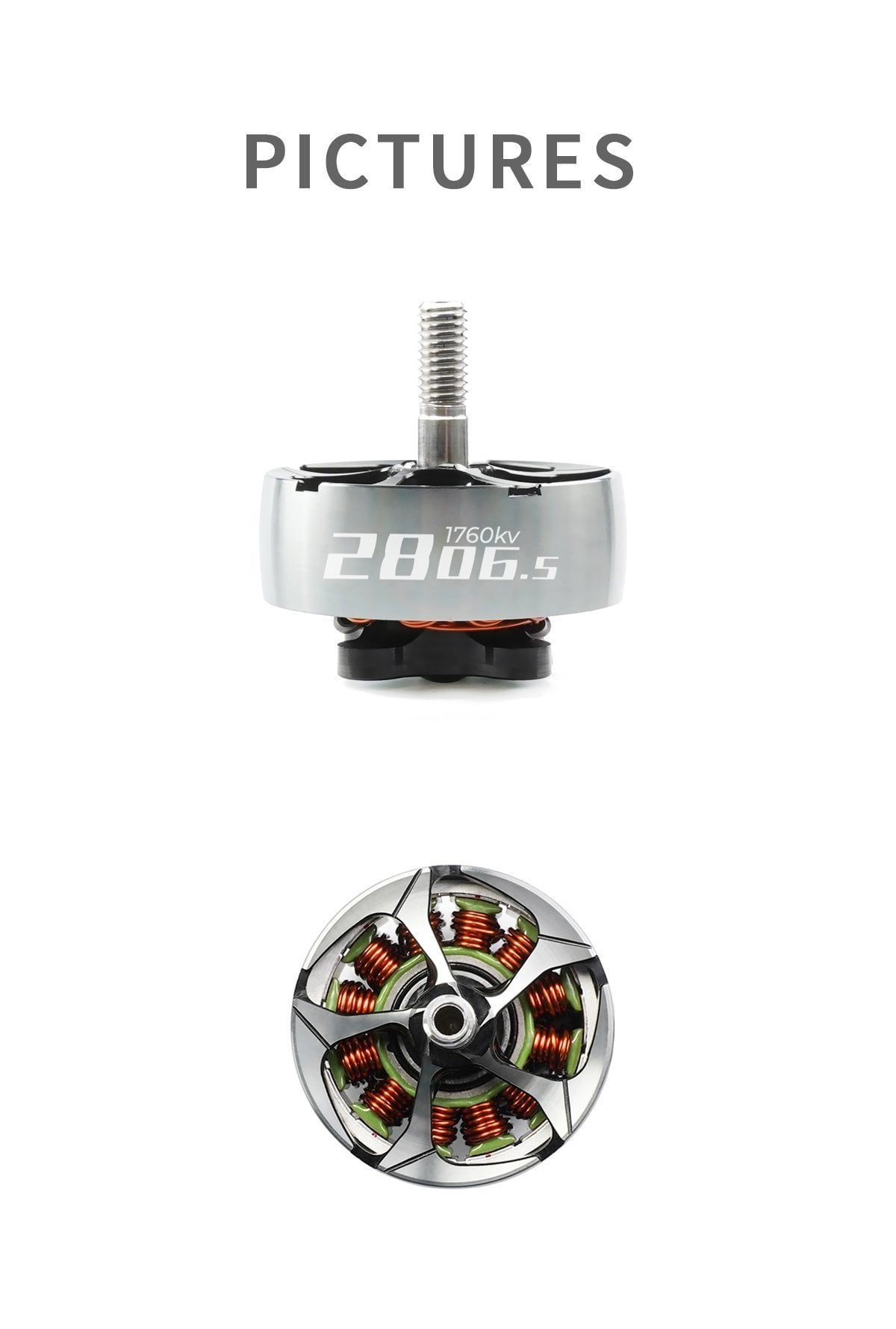 GEPRC SpeedX2 2806.5 Motor – 1350KV/1760KV
