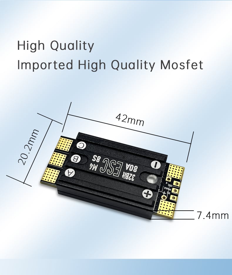 Aocoda-RC AM32 48kHz 3-8S Single ESC