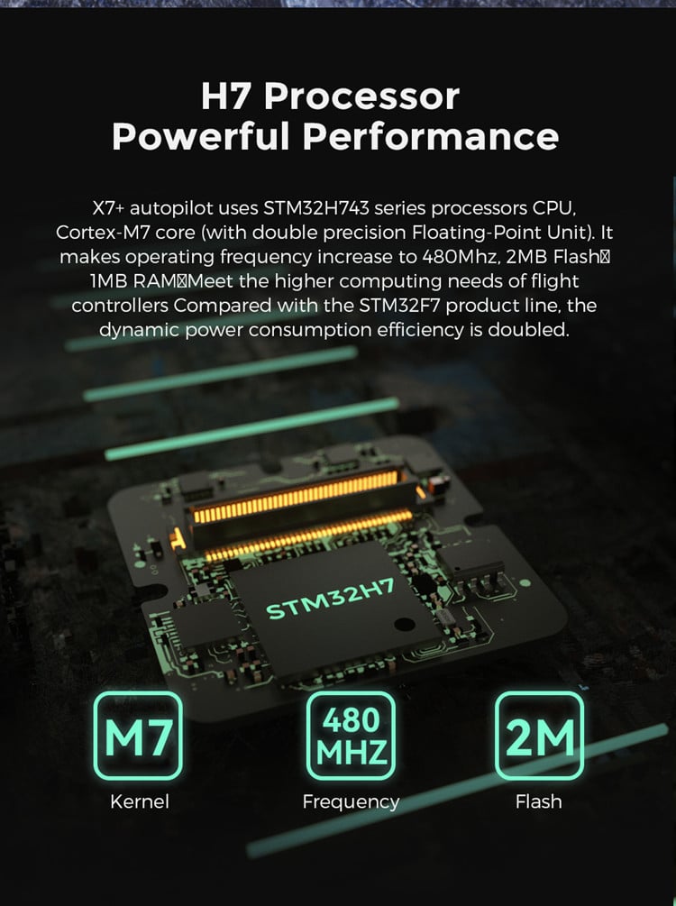 CUAV X7+ Pro Flight Controller for PX4 and ArduPilot