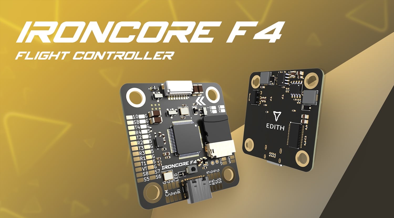 EDITHFPV Ironcore F4 Flight Controller
