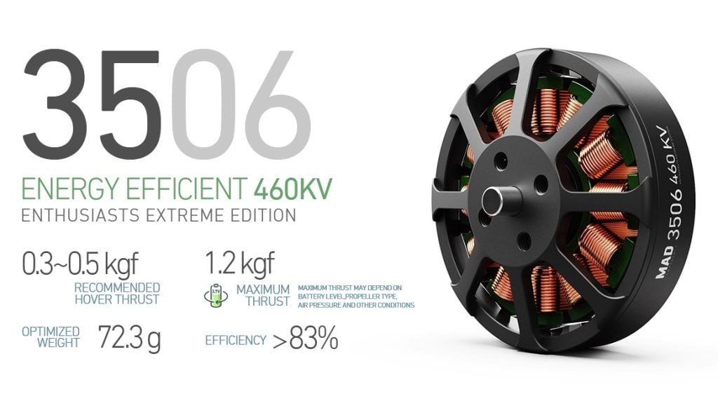 MAD 3506 EEE Brushless Motor Pack of 2